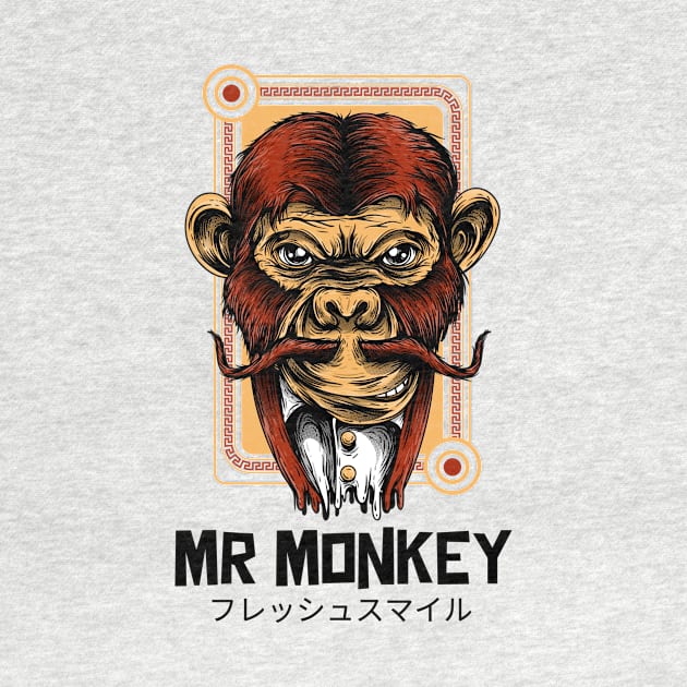 Mr Monkey Cartoon Meme by BradleyHeal